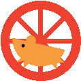 hamster wheel Slack emoji