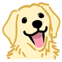 happy dog Slack emoji