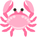 pink crab Slack emoji