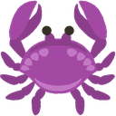 purple crab Slack emoji