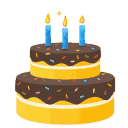 birthday cake blowing candles Slack emoji