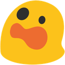 blob astonished Slack emoji