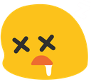 blob dead Slack emoji