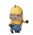 minion dance Slack emoji