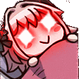 blushing sleepy faceq Slack emoji