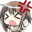anime girl angry veins Slack emoji