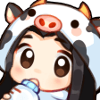 girlcow Slack emoji