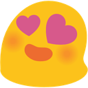 blob hearteyes Slack emoji