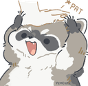 patraccoon Slack emoji