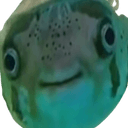 pufferfish smile curiousq Slack emoji