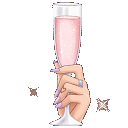 champagne Slack emoji
