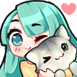 kittyhug Slack emoji