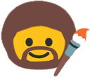 blob ross Slack emoji