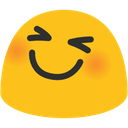 blob smile happy eyes Slack emoji