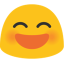 blob smile open mouth Slack emoji