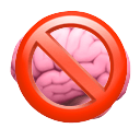 no thinking Slack emoji