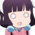animegirlshock Slack emoji