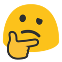 blob thinking Slack emoji