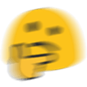 blob thinking fast Slack emoji