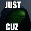 kerm justcuz Slack emoji