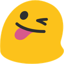 blob tonguewink Slack emoji