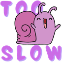 snailtooslow Slack emoji