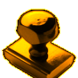 party rubber stamp Slack emoji