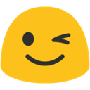 blob wink Slack emoji