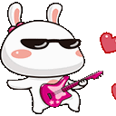 bunnyguitar Slack emoji