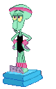 squidward dance pose Slack emoji