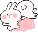 bunny ghost rideq Slack emoji