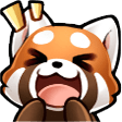 redpandalaugh Slack emoji