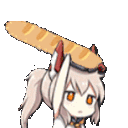 baguettegirl Slack emoji