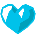 google blueheart blob Slack emoji
