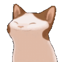 smiling cat blush Slack emoji
