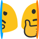 thinking with blobs Slack emoji