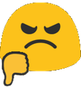 blob thumbs down Slack emoji