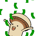 mushroom makeitrain Slack emoji