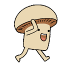 mushroom goforwalk Slack emoji