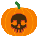 skull pumpkin Slack emoji