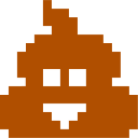 8bit poop Slack emoji