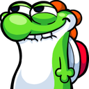 frog smirk confidentq Slack emoji