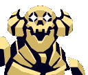 skull horns grinq Slack emoji