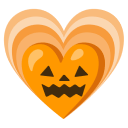 pumpkin heartbeat Slack emoji