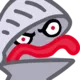 lips armor peekq Slack emoji