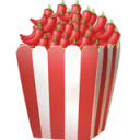spicy popcorn Slack emoji