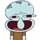 squidward laugh sillyq Slack emoji