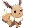 eevee looking up cute Slack emoji