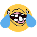 laughing frog tearssq Slack emoji