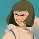 woman smile shyq Slack emoji